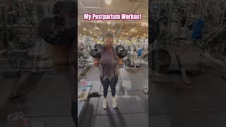 Gym Pull day Workout pulldayworkout gymlife postpartumfitness upperbodyworkout postpartumcore [upl. by Htebirol]