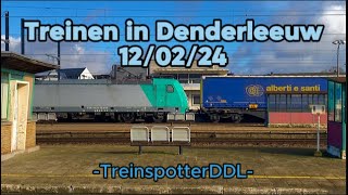 Treinen in Denderleeuw 12022024 [upl. by Hodgson527]