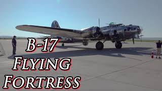 B17 Flying Fortress A Day In The Life Of A Flying B17 B17 Engine Start Ground Crew B17 7 [upl. by Anivlek]