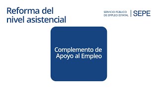 Complemento de Apoyo al Empleo [upl. by Socram864]