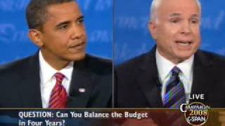 CSPAN Third 2008 Presidential Debate Full Video [upl. by Egan]