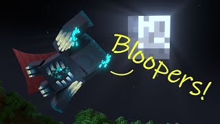 Warden vs Villager and Pillager Alliance Bloopers Minecraft Animation [upl. by Delmar]