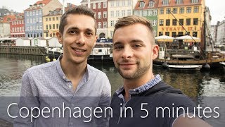 Copenhagen in 5 minutes  Travel Guide  Mustsees for your city tour [upl. by Ulyram]