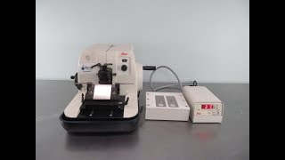 Leica RM2135 Rotary Microtome [upl. by Rachel]