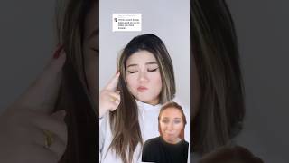 Hairstylist reacts to rude comment hairstyle diyhairstyles hairtutorial hair haircut shorthair [upl. by Yuk239]