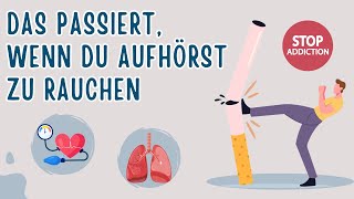 Das passiert im Körper wenn du aufhörst zu rauchen [upl. by Ana]