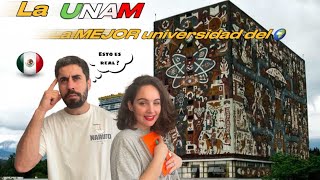 REACCIÓN  UNAM la Universidad de la Nación La MEJOR universidad de IBEROAMERICA ¿ y del MUNDO [upl. by Adaval]