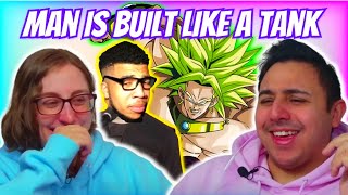 Cj Dachamp  BROLY RADIATES BLACK AIR FORCE ENERGY  Eli and Jaclyn REACTION [upl. by Macri]