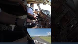 Davids BEAUTIFUL Boeing 777300ER Takeoff from Reunion Island Air Austral AIRCLIPS shorts [upl. by Nniroc468]