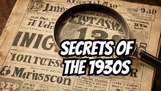 20 LittleKnown Facts About the 1930s That Will Amaze You [upl. by Eleen]