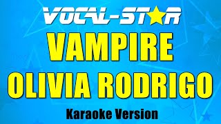 Olivia Rodrigo  Vampire Karaoke Version [upl. by Hartill66]