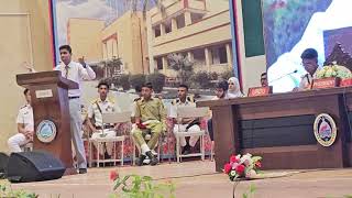 Cadet College Petaro  Speech and Declamation Contest 2024  Great Speech by Student [upl. by Noyad]