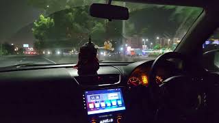 POV NIGHT DRIVING  ASMR DRIVE  Ft  2014 Swift Dzire zdi  13L DDIS  povdriving 4 [upl. by Nohtanhoj333]