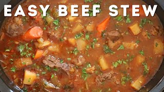 Easy Homemade Beef Stew  Best Beef Stew Recipe [upl. by Wehttan356]