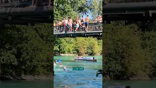 How Locals in Bern Use the Aare River for Their Commute [upl. by Dniren996]