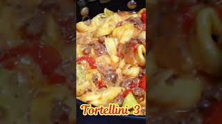 TORTELLINI 3 Tortellini pasta sausage spinach chefpete [upl. by Willman]