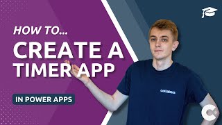 How to Create a Timer App in Power Apps for your projects [upl. by Knuth83]