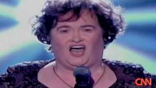 HDHQ Susan Boyle makes American news headlines  CNN and The Simpsons too [upl. by Nylatsyrc]