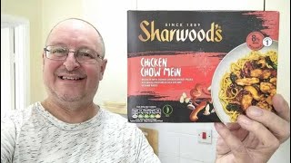 Sharwoods Chicken Chow Mein  Microwave Meal  Food Review [upl. by Wallas]