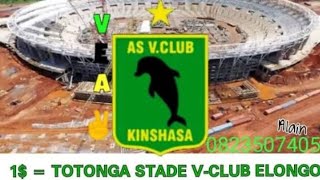 CONSTRUCTION DU STADE VCLUB Me BESTINE KAZADI EN PARLE [upl. by Siegfried]