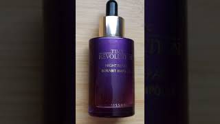 Missha time revolution night repair borabit ampoule shorts [upl. by Dylana]