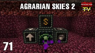 Agrarian Skies 2 E71  Đào Nát Nether [upl. by Euqinomad]