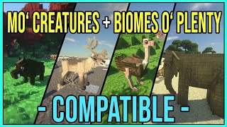 How to Make Mo Creatures and Biomes O Plenty COMPATIBLE 2021 [upl. by Ennirac]