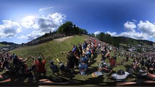 dh world Cup les gets vr 360° Amaury Pierron [upl. by Kramlich]