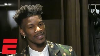 Jimmy Butler says that he loves when fans boo him  NBA Interview [upl. by Aysan528]