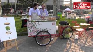 A Milano il festival del cibo da strada furgoncini passione e voglia di ripartire [upl. by Yadnus]