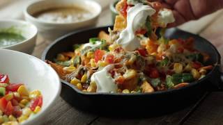 How to Make Nachos At Home  Best Loaded Veg Nachos Recipe [upl. by Rizas]