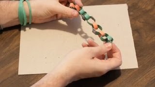 How to Make a Bracelet of Paper  Paper Crafts [upl. by Aslam]