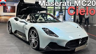 All NEW 2024 Maserati MC20 Cielo  Visual REVIEW Webasto convertible Roof [upl. by Xymenes962]