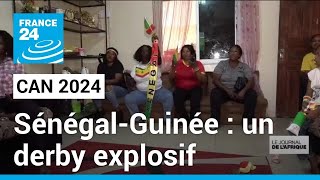 CAN 2024  SénégalGuinée un derby explosif • FRANCE 24 [upl. by Vivia58]