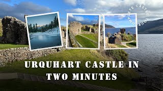 Urquhart Castle Mini Tour  Loch Ness  Scotland [upl. by Ecinerev]