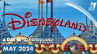 📆 A Day in Disneyland Paris  MAY 2024 [upl. by Vrablik]