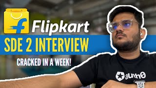 My Flipkart SDE 2 Interview Experience  Interview Questions [upl. by Muscolo]