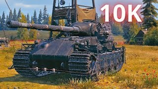 PzKpfw VII 10K Damage amp PzKpfw VII 95K Damage amp AE Phase I 6 Kills amp IS7 World of Tanks [upl. by Aspia]