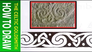 How to Draw Celtic Patterns 87  Triskele and Double Spiral  Rodneys Stone part 2 of 7 [upl. by Keel]