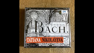 Tatiana Nikolayeva BWV 802  805 J S Bach Piano [upl. by Ammadis]