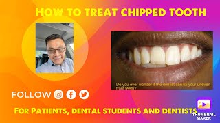 How do dentists fix chipped front tooth [upl. by Waylon658]