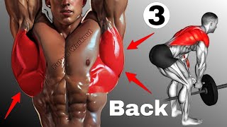 Back Workout At Home  3 Effective Exercises [upl. by Dyl]