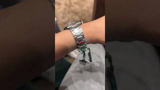 41 Oyster Perpetual on 65 wrist wristroll [upl. by Earissed]