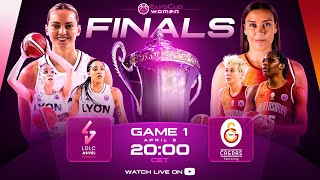 FINALS LDLC ASVEL Feminin v Galatasaray Cagdas Factoring  Full Game  EuroCup Women 202223 [upl. by Haberman]