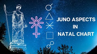 JUNO ASTERIOD ASPECTS IN NATAL CHART [upl. by Namref630]