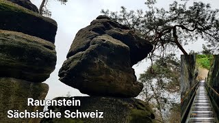 Rauenstein Flüchtlingshöhle Sächsische Schweiz Elbsandsteingebirge [upl. by Clio]