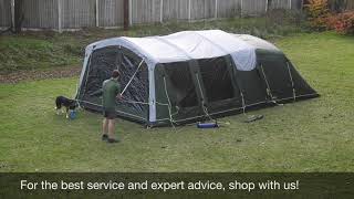 Outwell Sundale 7PA Tent Pitching amp Packing Video Real Time [upl. by Dominik716]