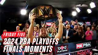 Friday Five  2024 PBA Playoffs Championship Round moments [upl. by Osher]