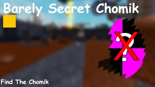 FTC Barely Secret Chomik Roblox [upl. by Eiramenna]