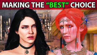 Witcher 3  Triss vs Yennefer Who Should You Choose [upl. by Neema836]